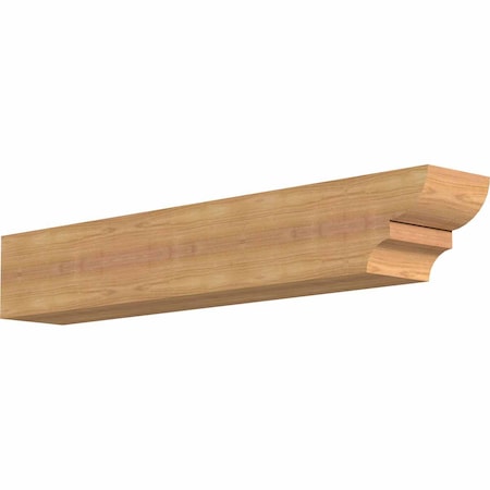 Ekena Millwork Ridgewood Smooth Rafter Tail, Western Red Cedar, 5 1/2"W x 6"H x 36"L RFT06X06X36RID00SWR